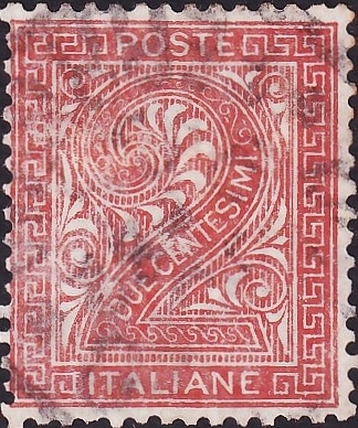 Италия 1863 год . Стандарт . Каталог 3,25 фунта . (3) 